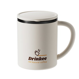 不锈钢保温马克杯大容量办公室杯子男生款咖啡杯泡茶杯喝水带茶漏