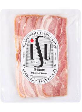 ISU意口艺脍早餐培根肉片切片三明治手抓饼意面披萨烧烤食材家用