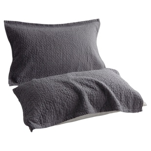 纯棉枕巾一对装全棉纱布日式简约时尚家用情侣成人枕头巾毛巾盖巾