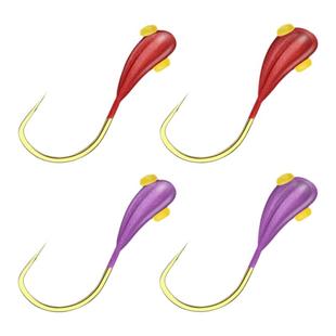 金钻45度斜穿心朝天钩不挡口金海夕鱼钩七星漂潮天钩细条钓具