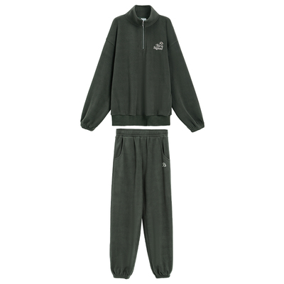 TurnSignal半拉链卫衣运动套装