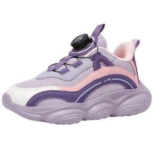 贵人鸟女童鞋2025新款老爹大童运动鞋秋冬鞋加绒棉鞋加厚儿童跑鞋