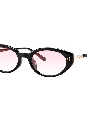 2026新款腮红渐变粉偏光太阳眼镜