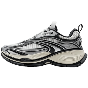 王鹤棣同款丨特步巴斯克二代男鞋复古千禧老爹鞋增高运动鞋子女鞋