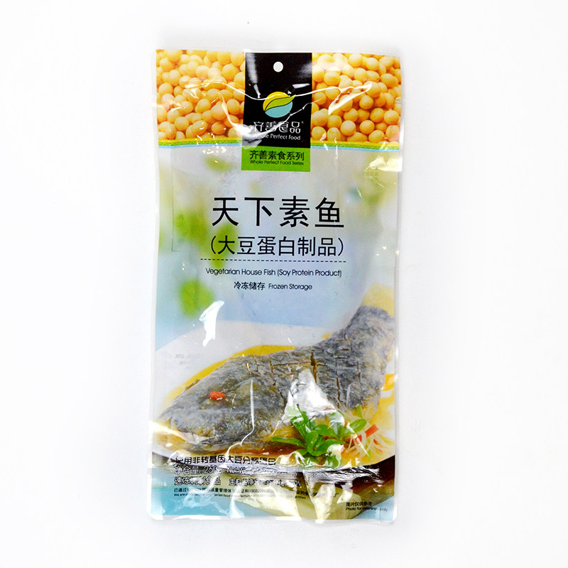 齐善素食素天下鱼260g仿荤素食