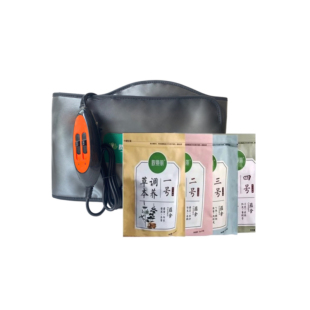 歌曼丽草本腰带正品加热腰带震动护腰暖宫新款歌曼丽药包实体店