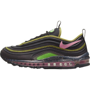 Nike/耐克Air Max 97黑色绿色男子复古时尚气垫跑步鞋DJ5019-004