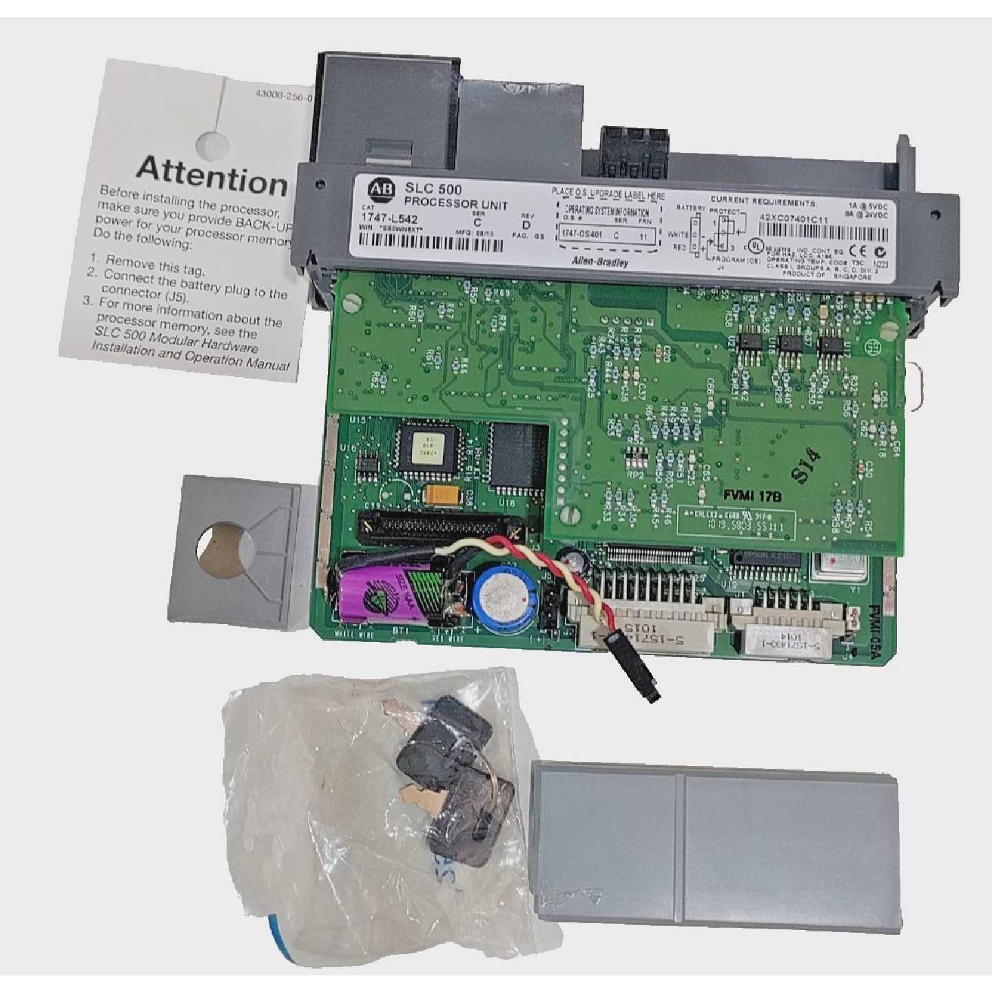 *全新无盒*AllenBradley1747L542SERCSLC500CPU处理器*门坏*