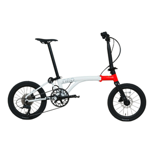 JAVA佳沃NEO三折叠车碳纤维前叉16寸349桶轴油碟9速折叠自行车