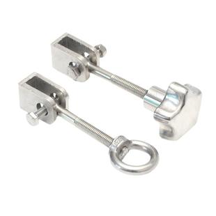 304不锈钢吊环活接锁紧件梅花手柄螺母套装过滤器压力反应釜螺栓