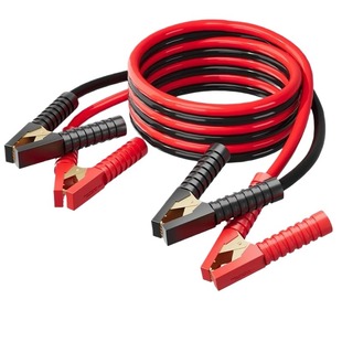 汽车搭火线电瓶夹子搭电连接线神器纯铜线电线启动紫铜强力货车