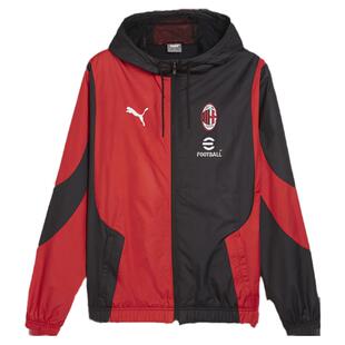 天朗足球PUMA彪马AC米兰曼城训练长袖风衣夹克连帽外套774026 01