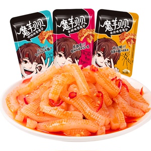 魔芋贝贝魔芋爽素毛肚辣条香辣魔芋丝小零食夜宵小吃休闲食品零食