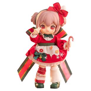 九木杂物社兽仔幼稚园许愿派对系列吊卡BJD可动玩偶圣诞礼物摆件