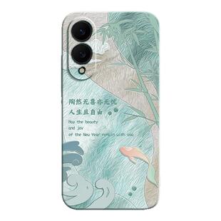 温暖寄语适用三星S25Edge手机壳S25Edge新款保护套galaxys油画艺术硅胶samsungs男女galaxy防摔小清新软外壳