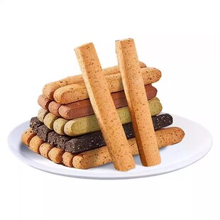低脂全麦棒小钢筋耐嚼巨硬解馋代餐饱腹压缩饼干磨牙棒健康抗饿