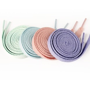 适配AF1空军一号鞋带女AJ1小白鞋扁平时尚四色鸳鸯男运动彩色鞋绳