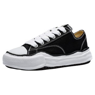 三原康裕帆布鞋MMY日本溶解鞋经典板鞋系带低帮休闲百搭鞋小白鞋