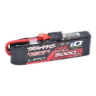 模型车船用Traxxas原厂锂11.1V 25C 3S 5000毫安大E DUR电池2872X