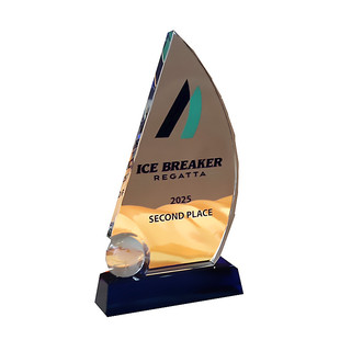 新款水晶奖杯加印照片创意刻字企业员工比赛年会颁奖荣誉奖牌制作