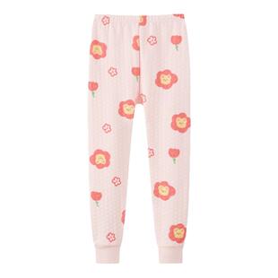 笛莎女童加厚三层夹棉保暖裤校服神器纯棉A类打底秋裤衬裤棉毛裤