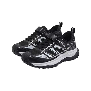 泰兰尼斯童鞋男童减震运动鞋秋季女童网布轻便透气中大童跑步鞋