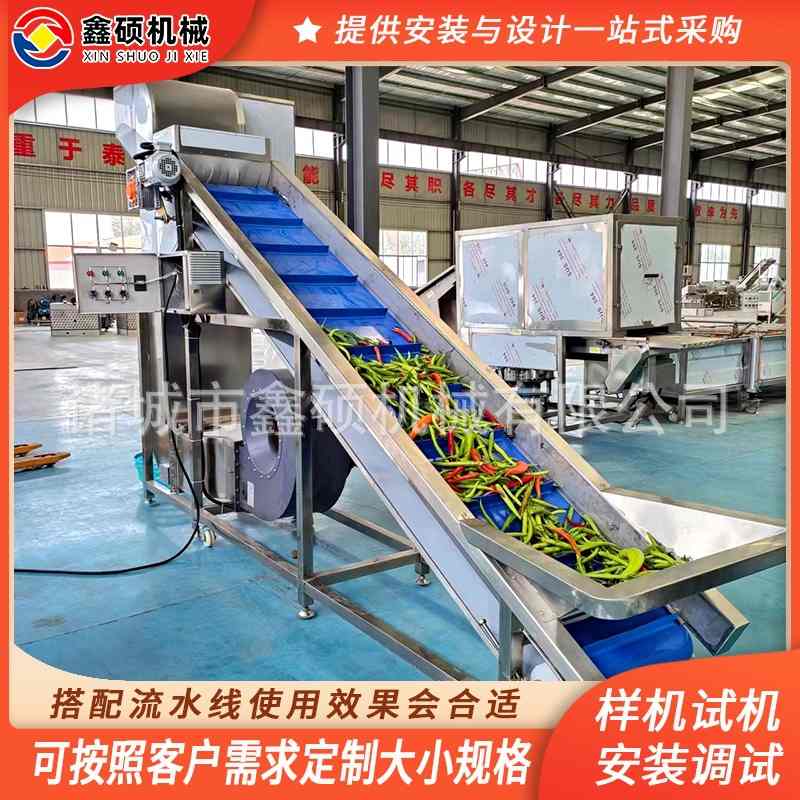 商用大型风选机筛选去杂机全自动辣椒毛豆风选去杂机粮食筛选设备