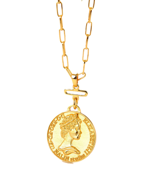 ins博主同款s925纯银18k金吊坠