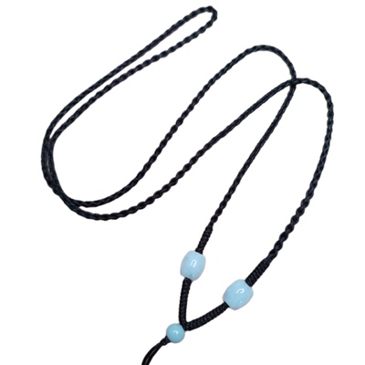 黄金观音葫芦手工编织翡翠玉佩绳