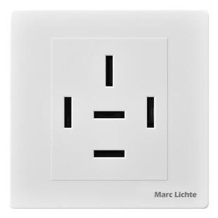 86型380v-440v三相五线四孔大功率插头插座面板工业专用机器电源