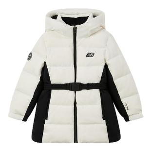 【90%】New Balance nb童装女童冬季保暖中长款羽绒服ND7PE42012