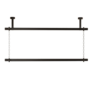 升降晾衣杆阳台固定式单双杆晾衣架家用晒被子神器悬挂式吊杆墙上