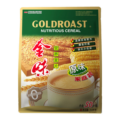 金味经典麦片家庭装1500g