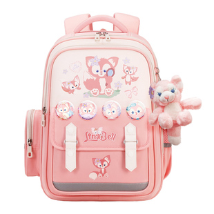 熊猫小学生书包女生一二三年级男孩减负轻便大容量儿童可爱双肩包