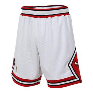 MN公牛队96-97赛季球裤美式复古透气轻便运动礼盒装球员版男NBA