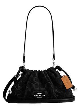 COACH/蔻驰 FAYE SHOULDER BAG 26女士牛仔布单肩斜挎手提包CDB93