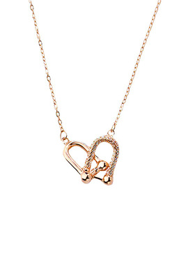 日韩版小众设计s925纯银马蹄扣项