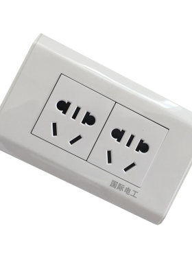 国际电工118型开关插座二十孔