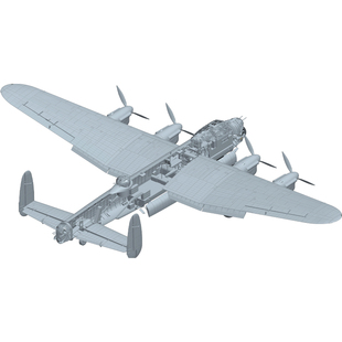 恒辉模型 HKMODEL 01E038 1/32 兰开斯特B型Mk.I轰炸机 拼装模型