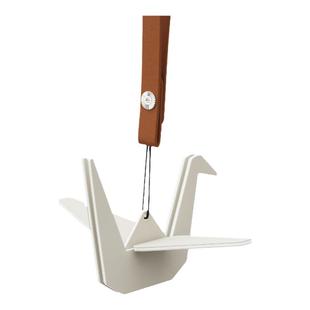 千纸鹤汽车挂件车载香薰内饰扩香片新车平安符男士礼物后视镜香氛