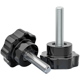 胶木七星304不锈钢梅花手柄螺丝星形把手螺钉手拧螺栓旋钮M4-M12