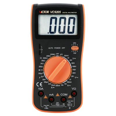 胜利仪器数字万用表大屏幕全保护