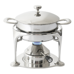 瑞士kisag瓦氏炉家用/商用单人小火锅不锈钢一人一锅充气火锅炉