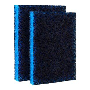 鱼缸活性炭过滤棉养鱼专用鱼池过滤上滤盒水族小型鱼缸高密度净水