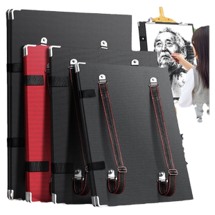 8K画板4K美术生专用素描工具套装折叠画板夹速写板便携4开四开绘画写生画板家用儿童户外画夹双肩可背画画板