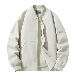 贵人鸟女士夹克外套男女款2026年春秋季美式飞行员上衣情侣棒球服