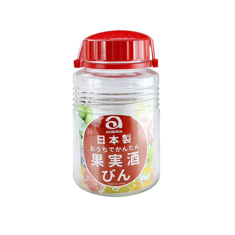 日本原装进口aderia泡酒玻璃罐子