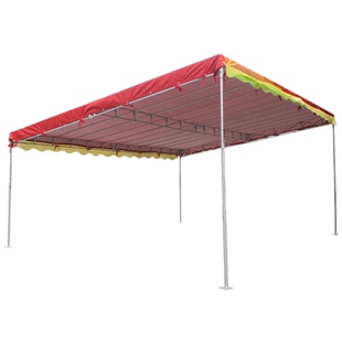 农村酒席帐篷喜棚配件横拱边梁中梁篷骨圆拱脚柱顶布帐篷围边篷布