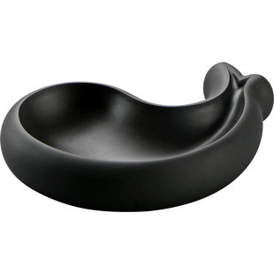 山百集有鱼便携迷你歙砚笔搁墨碟笔舔墨汁盒文房毛笔书法摆件砚台