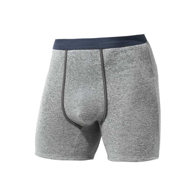 秋冬季加绒加厚防磨腿运动内裤男